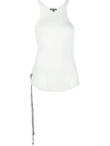 ANN DEMEULEMEESTER SIDE TIE TANK TOP