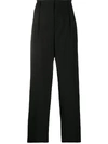 Valentino Straight-leg Tailored Trousers In Black