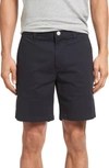 Bonobos Stretch Washed Chino 7-inch Shorts In Jet Blues