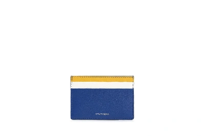 Ss20 Cardholder - Cobalt/vanilla/blossom Yellow