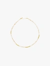 ALL THE MUST GOLD-PLATED PRECIOUS HEISHI BEADED NECKLACE,CCP1515355408