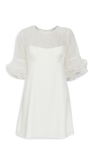 Amanda Uprichard Aveline Dress In Ivory