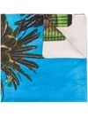 TARA MATTHEWS X FAUSTINE POINT LUMIO AJACCIO PALMS SARONG SKIRT