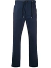 DE BEERS DRAWSTRING WAIST TAPERED TROUSERS