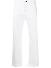 DE BEERS POPLIN STRAIGHT-LEG CHINOS