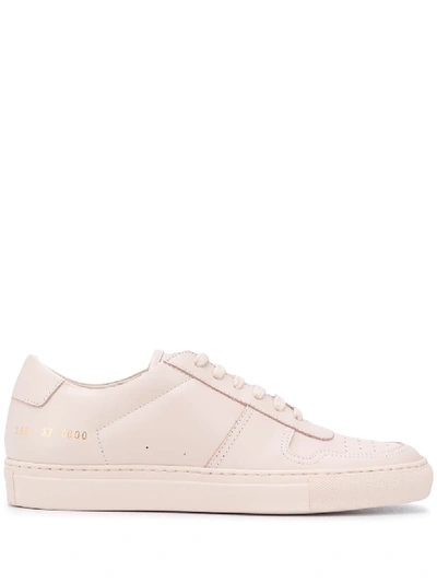 Common Projects Leather Trainers In Pink