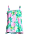 LILLY PULITZER Jia Floral Print Tank Top