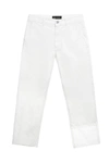 MR & MRS ITALY WHITE LACE BOYFRIEND trousers FOR WOMAN,XPA0107135500