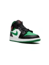 JORDAN AIR JORDAN 1 MID "GREEN TOE" SNEAKERS