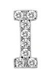 BONY LEVY SINGLE INITIAL EARRING,BC 28447E/WG