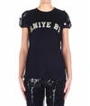 ANIYE BY ANIYE BY WOMEN'S BLACK COTTON T-SHIRT,13510000002 S