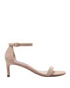 Stuart Weitzman Sandals In Beige