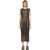 ISSEY MIYAKE ISSEY MIYAKE BLACK NETTING DRESS