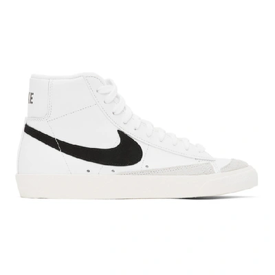 Nike Blazer Mid 77 Vintage Sneakers Bq6806-100 In White