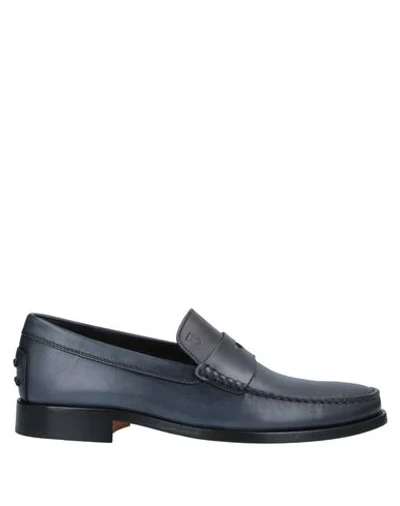 Tod's Loafers In Blue