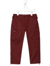 Dolce & Gabbana Straight-leg Cargo Trousers In Blue