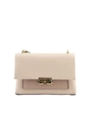 MICHAEL KORS CECE MEDIUM LEATHER BAG IN SOFT PINK AND FAWN
