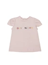 GIVENCHY PINK COTTON JERSEY T-SHIRT