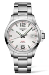 LONGINES CONQUEST V.H.P. BRACELET WATCH, 43MM,L37264666