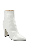 Marc Fisher Ltd Ulani Pointy Toe Bootie In Chic Cream Leather