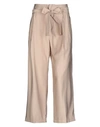 Liu •jo Pants In Beige