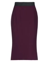 Dolce & Gabbana Midi Skirts In Red