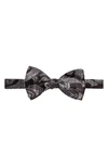 Eton Paisley Self-tie Silk Bow Tie In Navy Blue