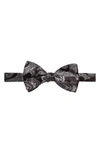 Eton Paisley Self-tie Silk Bow Tie In Black