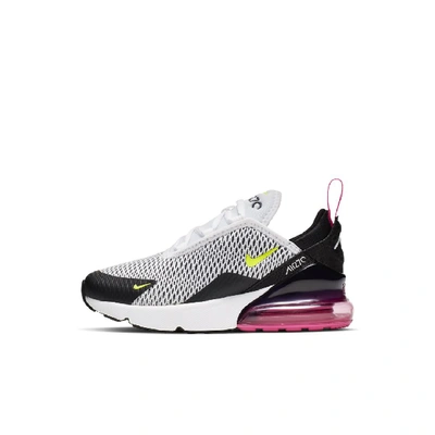Nike Air Max 270 Little Kids' Shoe In White
