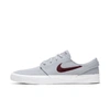 Nike Sb Zoom Stefan Janoski Canvas Rm Skate Shoe (sky Grey) In Sky Grey,sky Grey,white,night Maroon