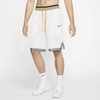 Nike Dri-fit Dna Basketball Shorts In White