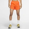 Nike Aeroswift Men's 5" Running Shorts In Orange