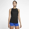 Nike Women's Dri-fit Training Tank Top In Black