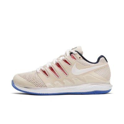 Nike Court Air Zoom Vapor X Womens Hard Court Tennis Shoe In Cream