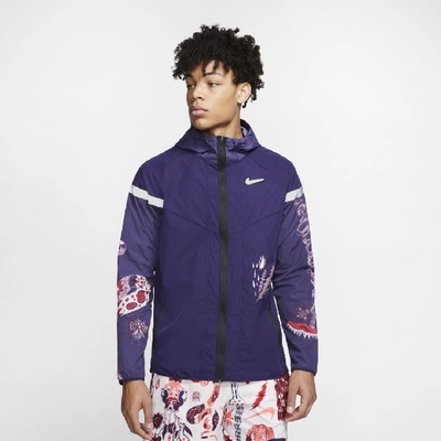Nike Windrunner Wild Run Men's Running Jacket In Purple | ModeSens