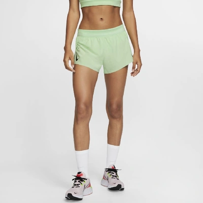 Nike Aeroswift Women's Running Shorts (vapor Green) - Clearance Sale In Vapor Green,black