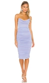Michael Costello X Revolve India Midi Dress In Periwinkle
