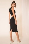 Superdown Gail Tank Dress In Black