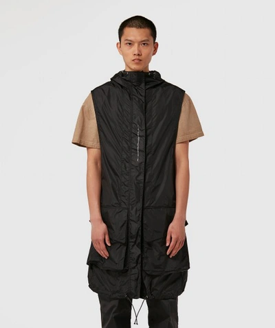 A-cold-wall* Invisible Zip Utility Vest In Black