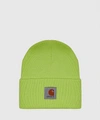 Carhartt Mens Limeade Watch Knitted Beanie In Lime