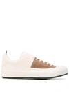 OFFICINE CREATIVE PANELLED LOW-TOP SNEAKERS