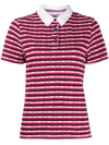 TOMMY JEANS STRIPED LOGO POLO SHIRT
