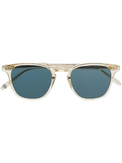 Garrett Leight Square-frame Sunglasses In Neutrals