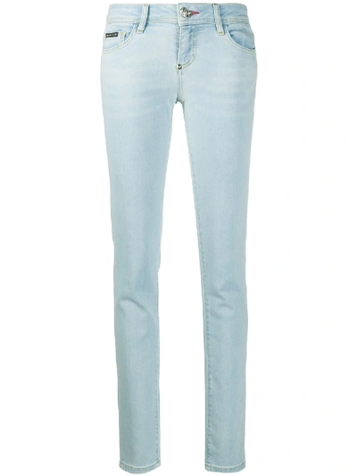 Philipp Plein Skinny Jeans In Blue