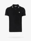 Moncler Polo Shirt In Black