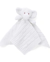 3stories Knit Elephant Security Blanket In White