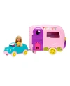 BARBIE TOYS, CAMPER PLAYSET WITH CHELSEA DOLL, TOY CAR AND ACCESSORIES