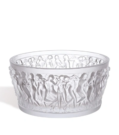 Lalique Bacchantes Crystal Bowl In Clear