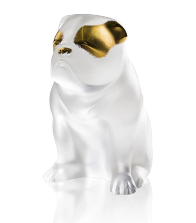 Lalique Bulldog Sculpture