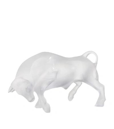 Lalique Bull Sculpture